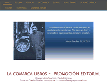 Tablet Screenshot of nestorsanchezescritor.com
